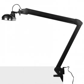 Elegante 801-sz LED workshop light with standard black vise