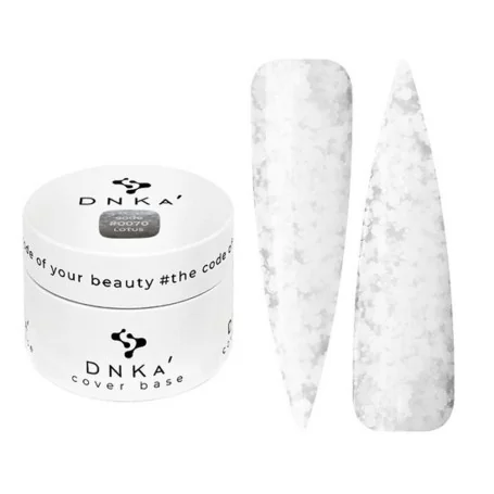 0070 DNKa Cover Base 30 ml (white with polygons)