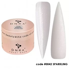 0042 DNKa Cover Base 30 ml (cool, milky pink with shimmer)