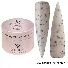 0037a DNKa Cover Base 30 ml (gray-pink with sprinkles)