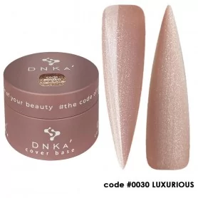 0030 DNKa Cover Base 30 ml (brown-beige with silver shimmer)