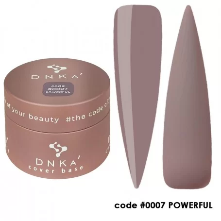 0007 DNKa Cover Base 30 ml (cool beige with violet undertones)