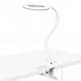 Elegantiškas šviestuvas Lempa 2014-2r 30 smd 5d LED su stovu ir stalo spaustuku