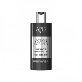 Apis action for men moisturizing shower gel 3in1 300 ml