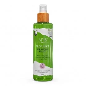 Apis Natural Aloe Vera Mist with aloe for face, body and hair Dragon Fruit 250 ml