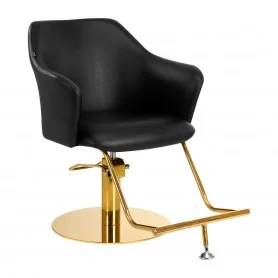Kirpyklos kėdė "Gabbiano Marbella Gold-Black