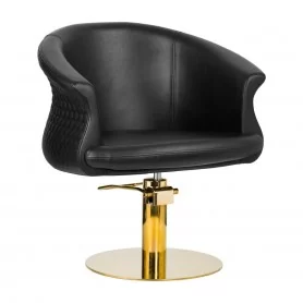 Gabbiano Versailles friziera krēsls zelta melns