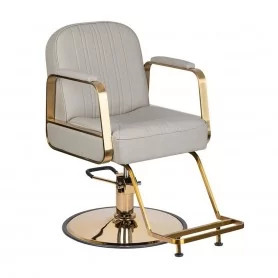 Парикмахерское кресло Gabbiano Acri gold - бежевый