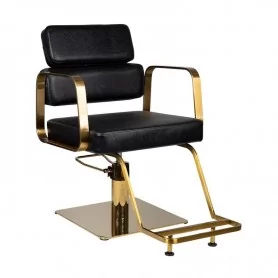 Gabbiano Porto Gold friziera krēsls melns