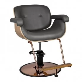 Barbershop chair Gabbiano Venice gray