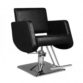 Fotel fryzjerski Hair System SM376 czarny
