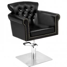 Frizētavas krēsls Gabbiano Berlin melns
