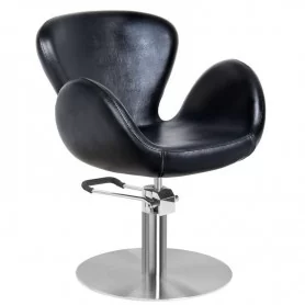 Frizētavas krēsls Gabbiano Amsterdam melns