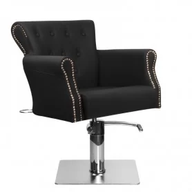 Парикмахерское кресло Hair System BER 8541 черный