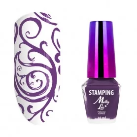 MollyLac purple stamping and stamping varnish 10ml Nr. 7