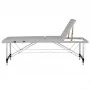 Activ Fizjo aluminum folding massage table Comfort, 3 segments, gray