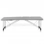 Activ Fizjo aliuminio sulankstomas masažo stalas Comfort, 3 segmentų, pilkas