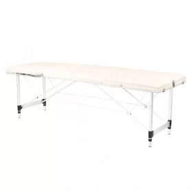 Aluminum massage table Activ Fizjo 3-segment cream