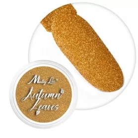 MollyLac Autumn leaves powder for nails 1g Nr.1