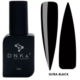 DNKa ULTRA Black Gel Nail Lacquer, 12 ml