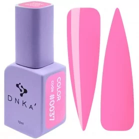DNKa Gel Nail Polish 0037 (candy pink, enamel), 12 ml