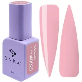 DNKa Гель-лак для ногтей 0029 (теплый розово-персиковый, эмаль), 12 мл