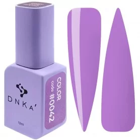 DNKa Gel Nail Lacquer 0042 (lilla-violett, email), 12 ml