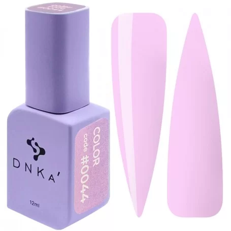 DNKa Gel Nail Polish 0044 (milky purple, enamel), 12 ml