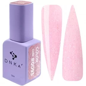 DNKa Gel Nail Polish 0093 (light pink with glitter), 12 ml