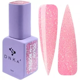 DNKa Gel Nail Polish 0094 (pink with glitter), 12 ml