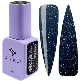 DNKa Gel Nail Polish 0098 (dark blue with glitter), 12 ml