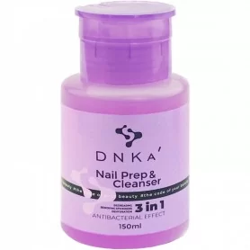 Przygotowanie i czyszczenie 3 w 1 / Przygotowanie i oczyszczenie paznokci DNKa, 150 ml