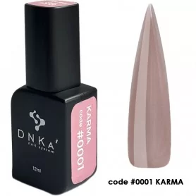 DNKa Pro Gel 001 Karma (bēšs-rozā), 12 ml
