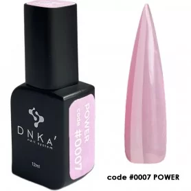 DNKa Pro Gel 007 Power (arbatos rožė), 12 ml