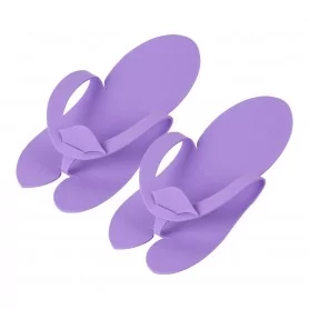 Disposable foam slippers, 10 pairs of different colors