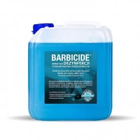 Barbicidal spray for disinfection of all surfaces without odor - 5 l
