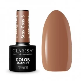 Stay Cozy 3 CLARESA / Gel nail polish 5ml