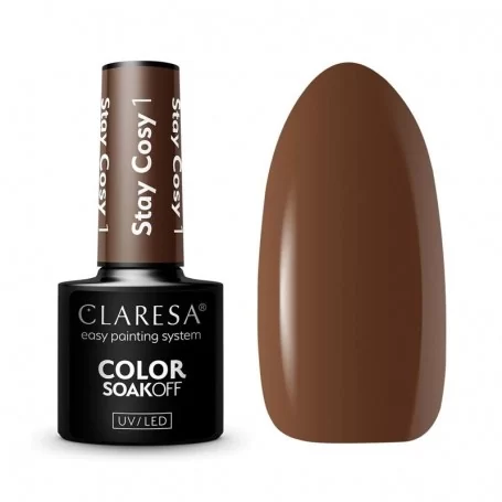Stay Cozy 1 CLARESA / Gel nail polish 5ml