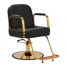 Kirpyklos kėdė Gabbiano Acri auksinė - juoda