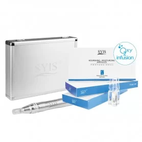 Syis - Microneedle Pen 05 серебро + косметика Syis