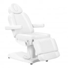 Электрическое косметическое кресло Аззурро 803D 3 двигателя белое