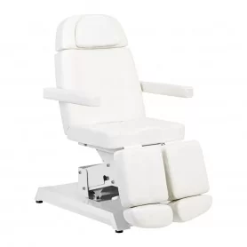 Fotel kosmetyczny Expert Podo W-12C, 3 silniki, biały