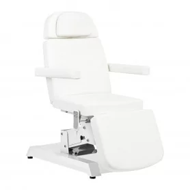 Fotel kosmetyczny Expert W-12D, 2 silniki, biały