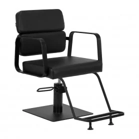 Gabbiano Porto juoda-juoda kirpyklos kėdė