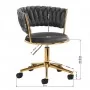 Rotating chair 4Rico QS-GW01G barhat grey