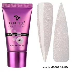 DNKa’ Acryl Gel 0008 Sand (tubelė) 30 ml