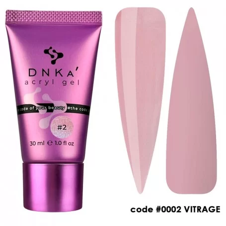 DNKa’ Acryl Gel 0002 Vitrage (tuub) 30 ml