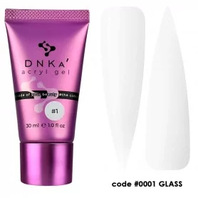 Akrylowy gel DNKa Acrylic gel 0001 Glass 30 ml