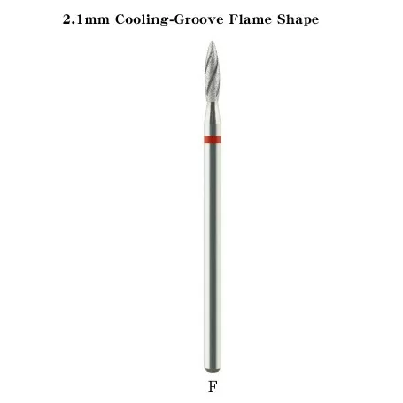 Cooling - Groove Flame Shape F2.1mm, Fine"