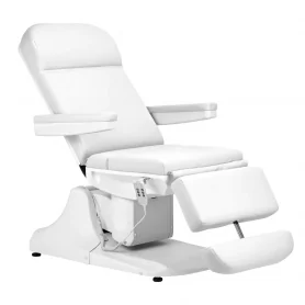 Electric cosmetics chair Azzuro 891 white 3 engines